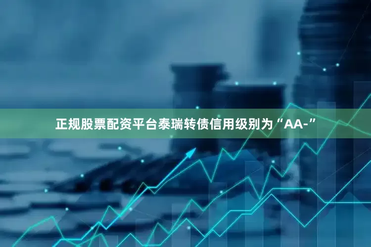 正规股票配资平台泰瑞转债信用级别为“AA-”